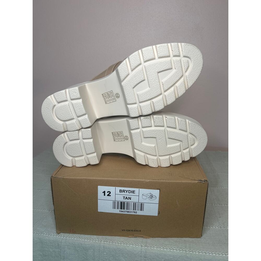 Journee Collection Brydie Women's Tan Platform Mule Pump Tru Comfort Foam Sz 12 - Picture 8 of 14